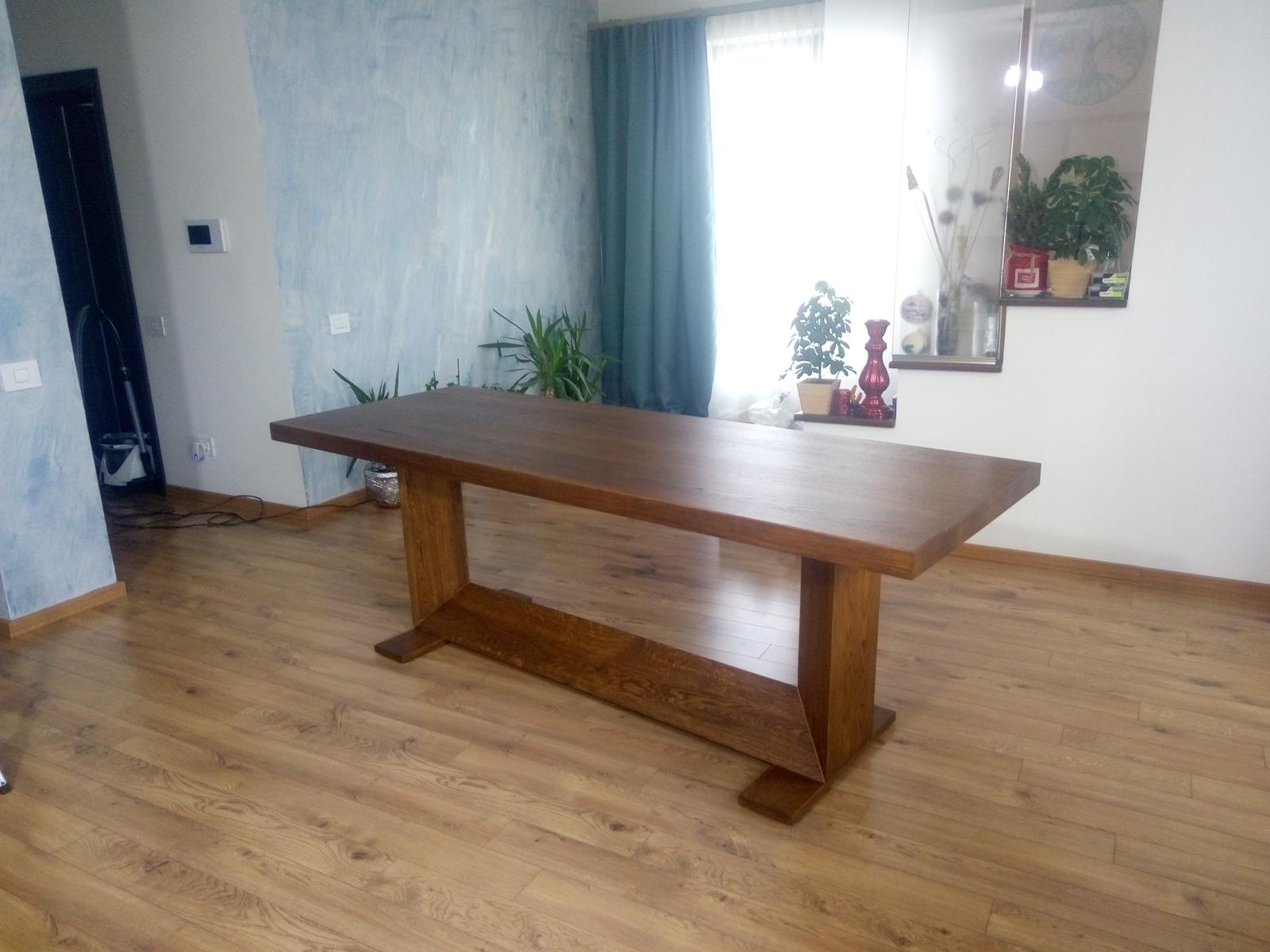 Masă stejar living