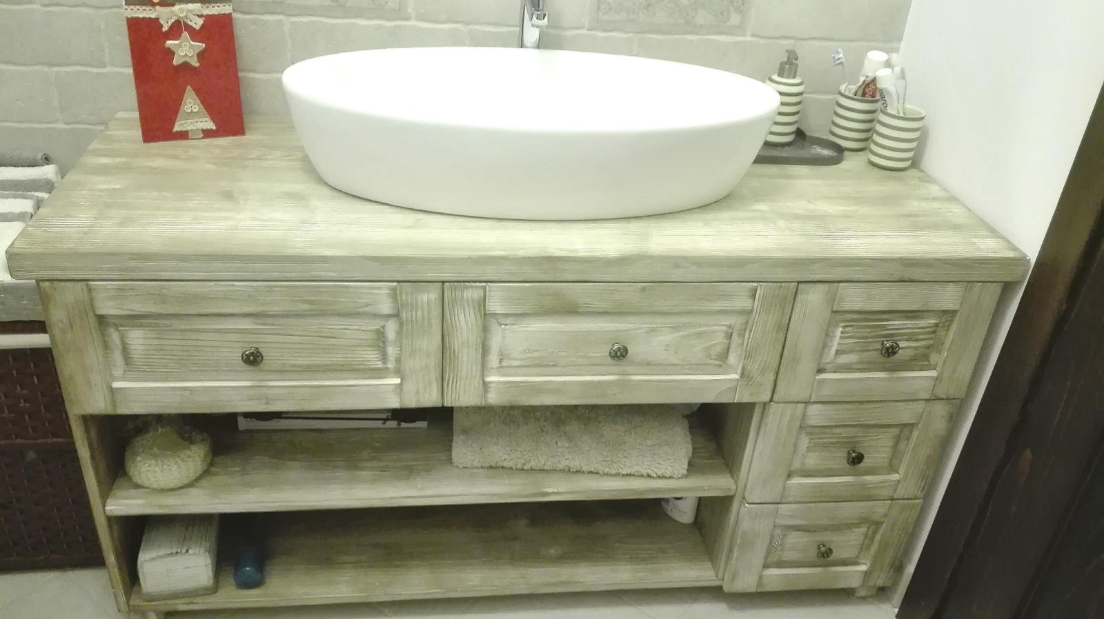 Mobilier baie rustic